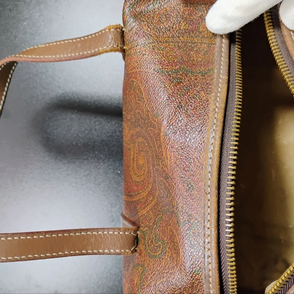 Etro Milano Paisley Boston Bag - Picture 4 of 17